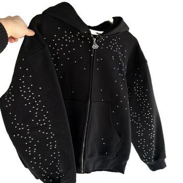 Cropped Star Hoodie